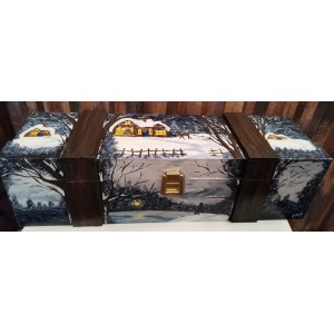 Cutie pictata manual Iarna Cutie pictata manual Iarna