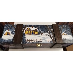 Cutie pictata manual Iarna