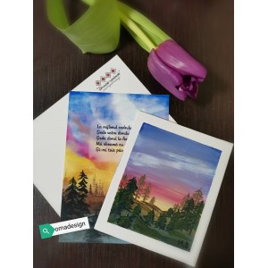 Mini-tablou ”Acasa”