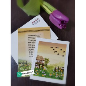 Mini-tablou ”De amor”