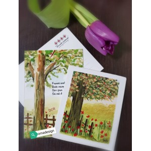 Mini-tablou ”De drum”