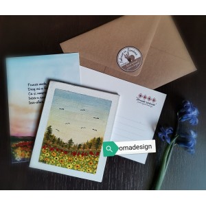 Mini-tablou ”Rasarit” Mini-tablou ”Rasarit”