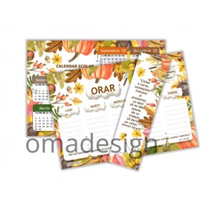 *Set cadou prima zi de scoala (model 02)