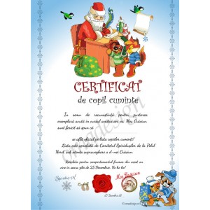 Certificat Craciun 06 (copil cuminte) Certificat Craciun 06 (copil cuminte)