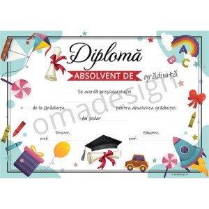 *Diploma de absolvire 308 (gradinita) *Diploma de absolvire 308 (gradinita)