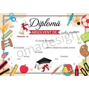 *Diploma de absolvire 309 (ciclul primar) *Diploma de absolvire 309 (ciclul primar)