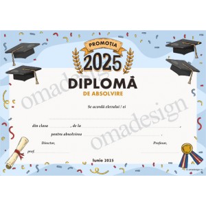 *Diploma de absolvire promotia 2025 (01) *Diploma de absolvire promotia 2025 (01)