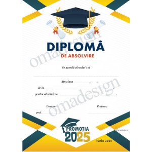 *Diploma de absolvire promotia 2025 (05) *Diploma de absolvire promotia 2025 (05)