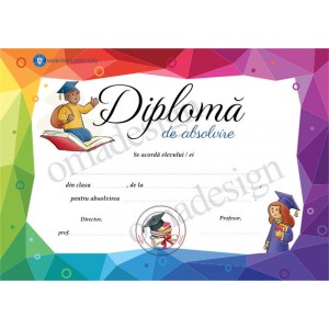 *Diploma de absolvire 300 *Diploma de absolvire 300