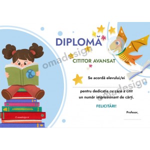 *Diploma Cititor avansat (1) *Diploma Cititor avansat (1)