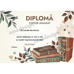 *Diploma Cititor avansat (2) *Diploma Cititor avansat (2)