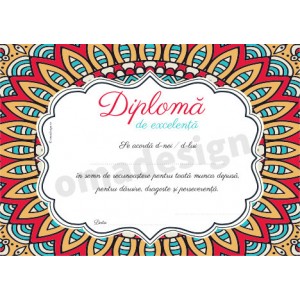 Diploma de excelenta 10 Diploma de excelenta 10