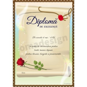 Diploma de excelenta 16 Diploma de excelenta 16