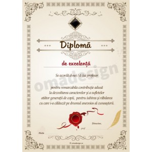 Diploma de excelenta 17 Diploma de excelenta 17