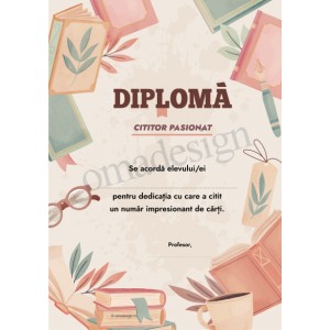 *Diploma Cititor pasionat (1) *Diploma Cititor pasionat (1)