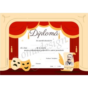 *Diploma Caragiale 02 *Diploma Caragiale 02