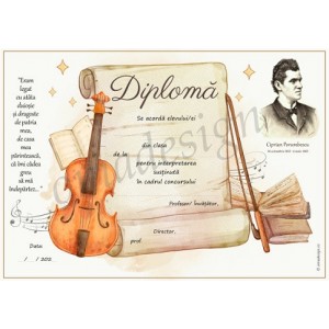 *Diploma Porumbescu 01 *Diploma Porumbescu 01