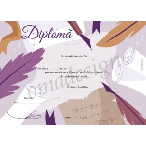 *Diploma Literatura 2 *Diploma Literatura 2