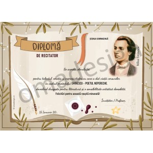 *Diploma Eminescu 11 *Diploma Eminescu 11