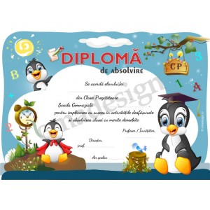 Diploma Pinguin 1 Diploma Pinguin 1