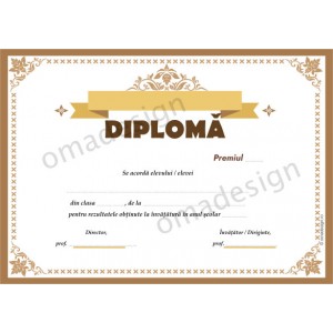 *Diploma scolara SC304