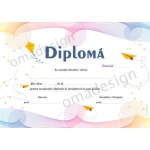 *Diploma scolara SC306