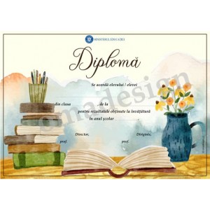 *Diploma scolara SC307 *Diploma scolara SC307