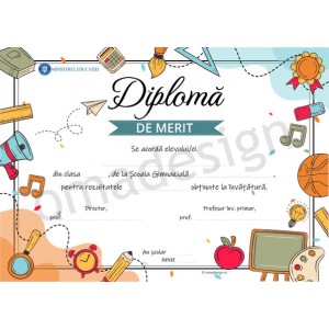 *Diploma scolara SC314 *Diploma scolara SC314