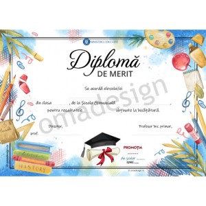 *Diploma scolara SC315 *Diploma scolara SC315