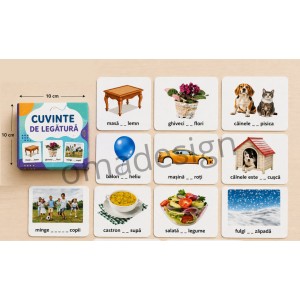 Set educational ABC + Numaram + Cuvinte de legatura (170 piese) Set educational ABC + Numaram + Cuvinte de legatura (170 piese)