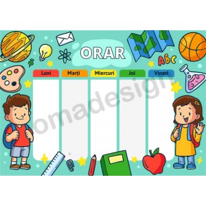 Orar scolar 21 - A5-A4