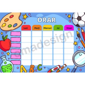 Orar scolar 22 - A5-A4
