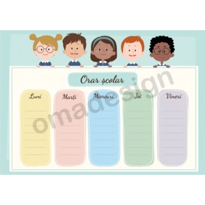 Orar scolar 27 - A5-A4