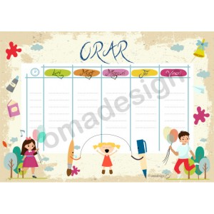 Orar scolar 31 - A5-A4