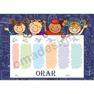 Orar scolar 33 - A5-A4
