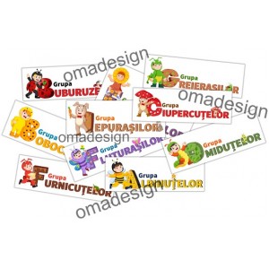 Eticheta pentru grupa/clasa